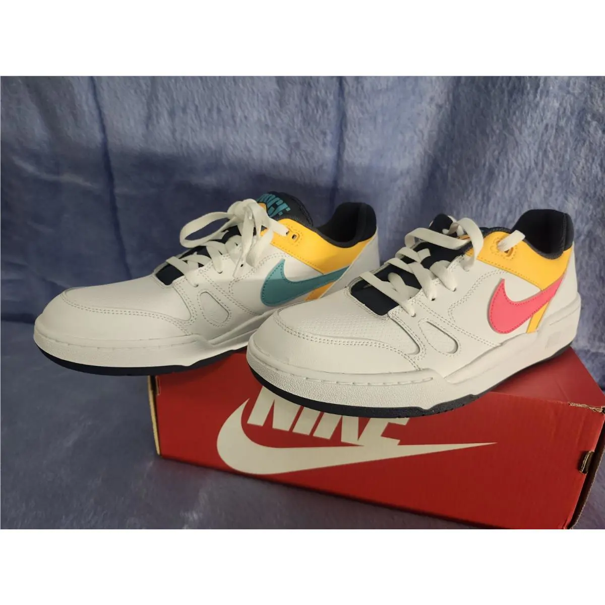 Nike shoes - Nike Full Force - Full Force - HF4846-100 - White/Blue/Pink 5