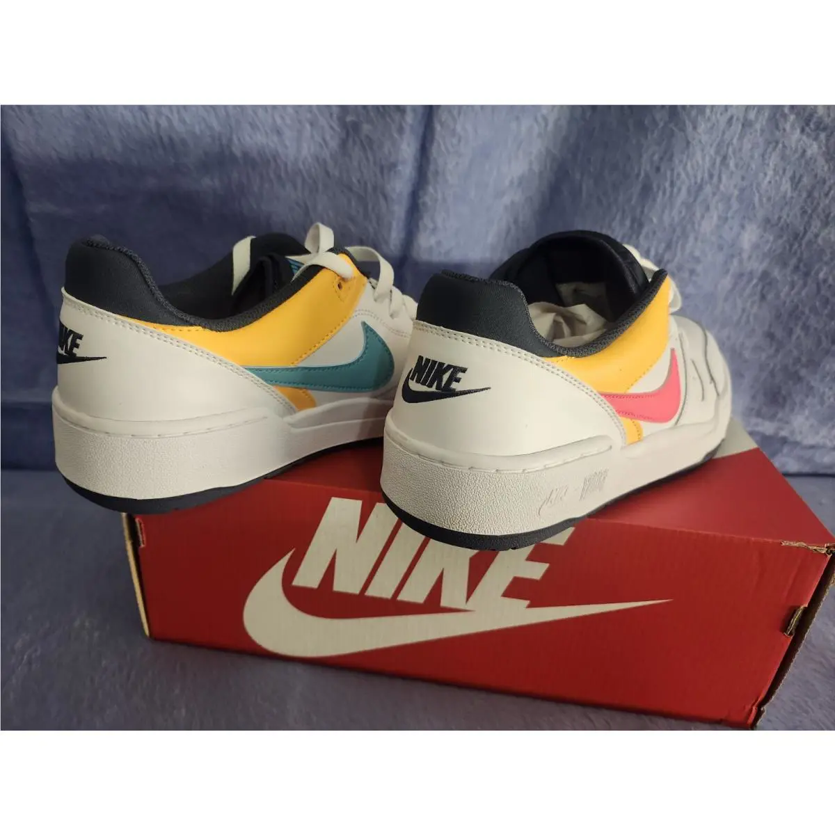 Nike shoes - Nike Full Force - Full Force - HF4846-100 - White/Blue/Pink 7