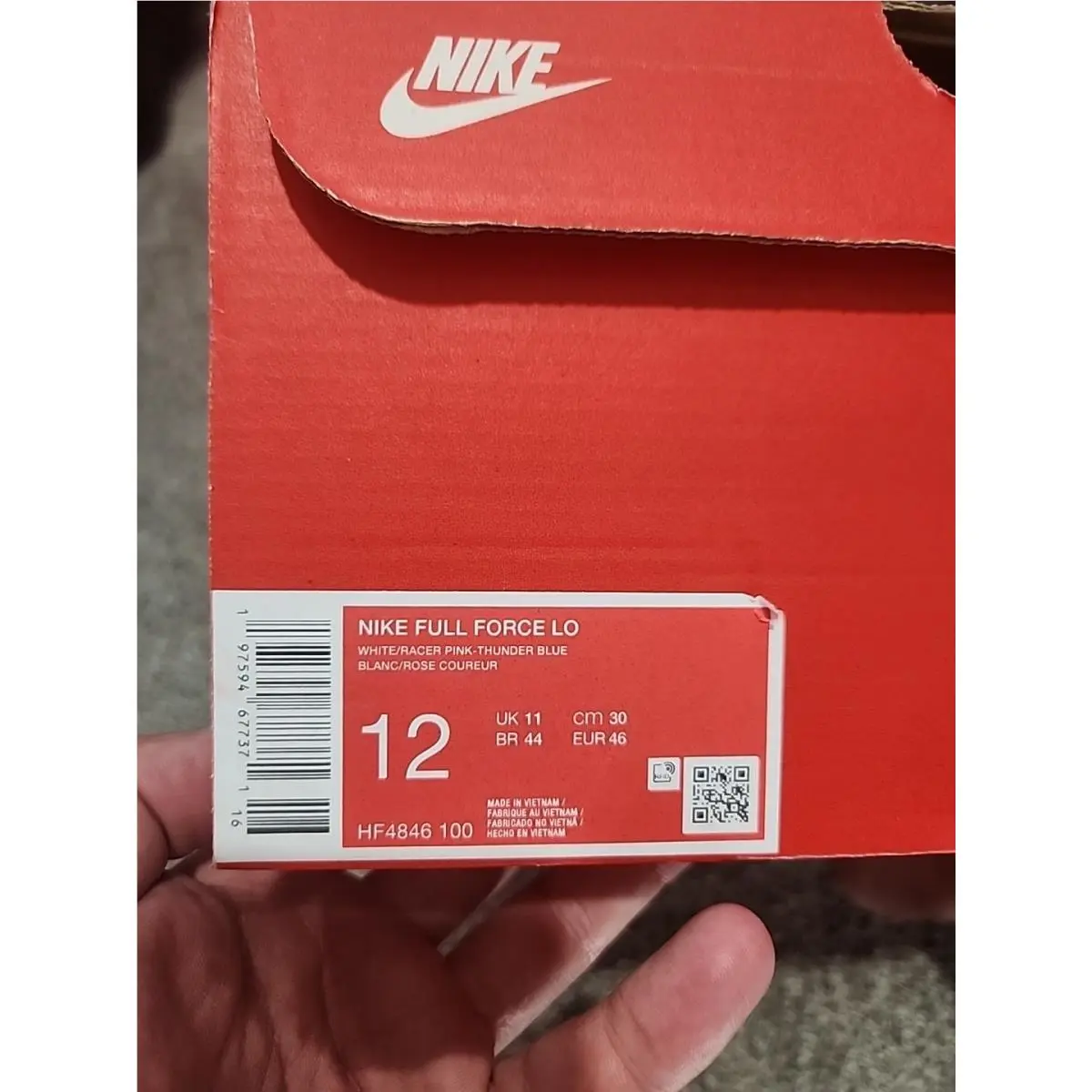 Nike shoes - Nike Full Force - Full Force - HF4846-100 - White (UPC: 0197594678910) 8