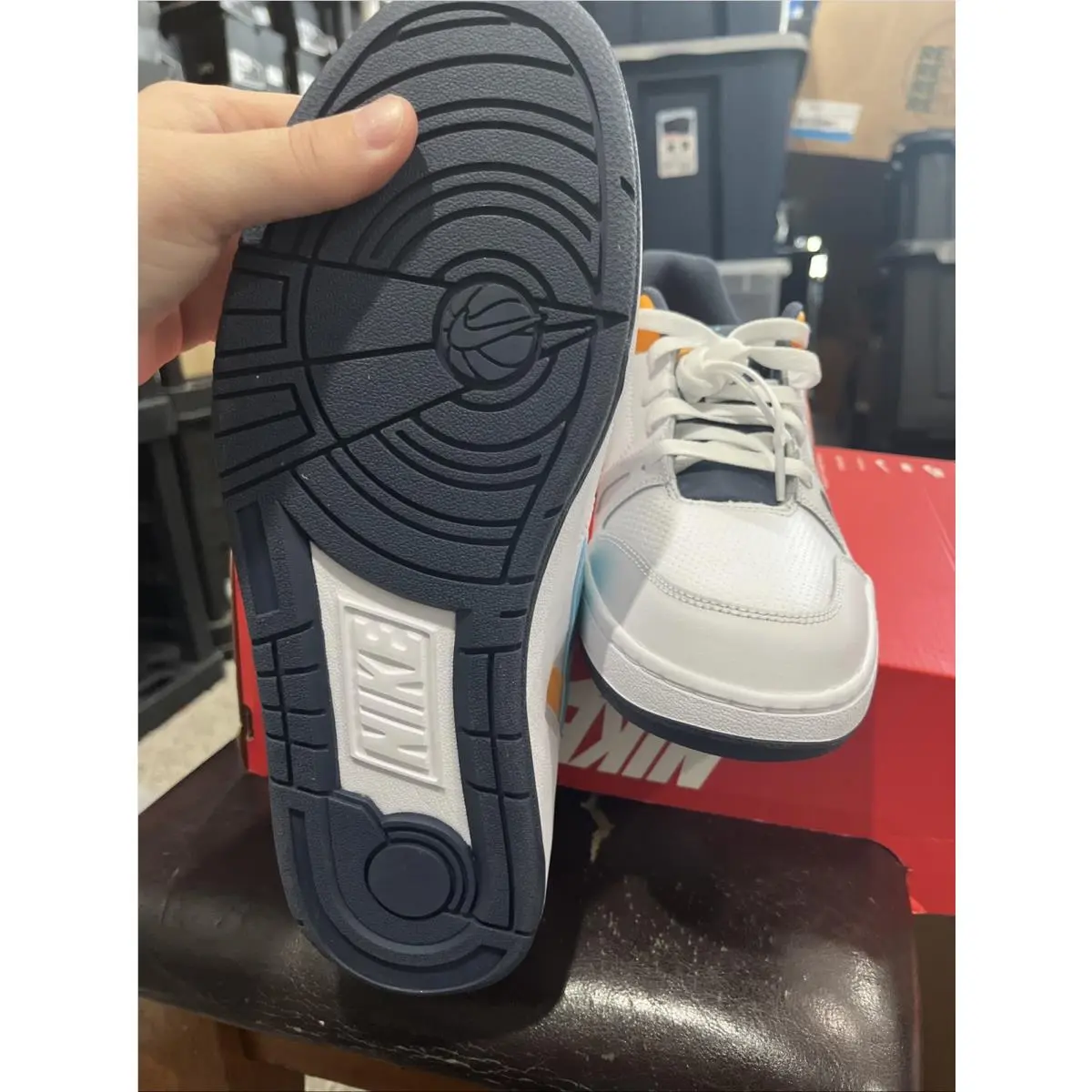 Nike shoes - Nike Full Force - Full Force - HF4846-100 - White (UPC: 0197594678910) 4
