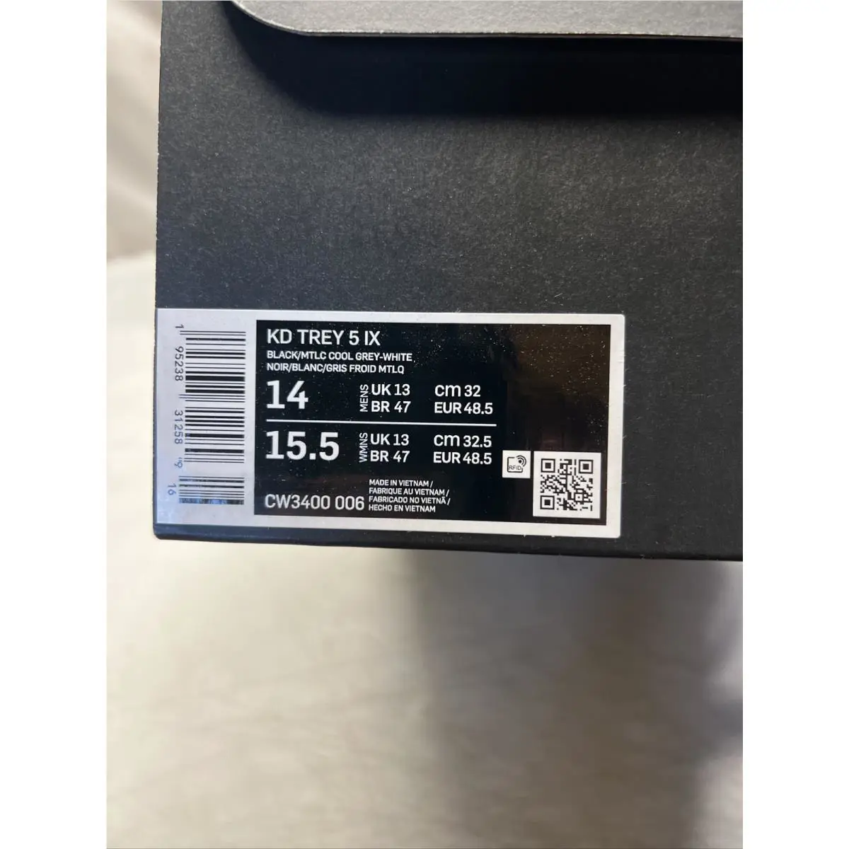 Nike shoes - Nike KD Trey 5 - Trey - cw3400 006 - Gray 6