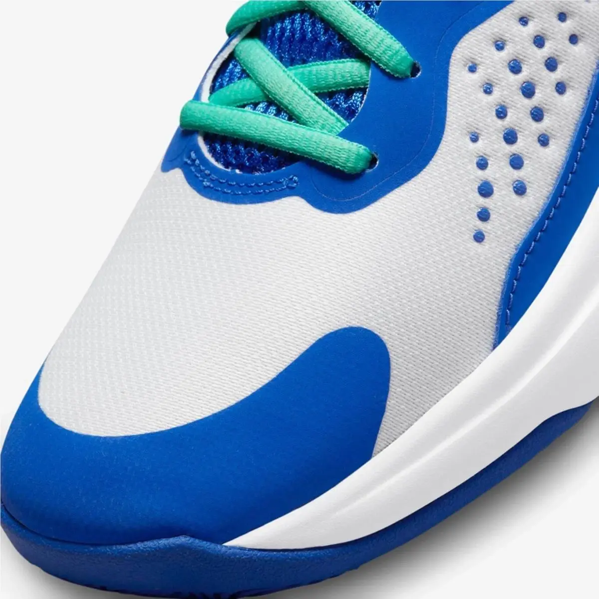 Nike shoes - Nike FLY.BY MID 3 - MID - Dd9311-102 - White/Game Royal-Green Glow (UPC: 196149063140) 5