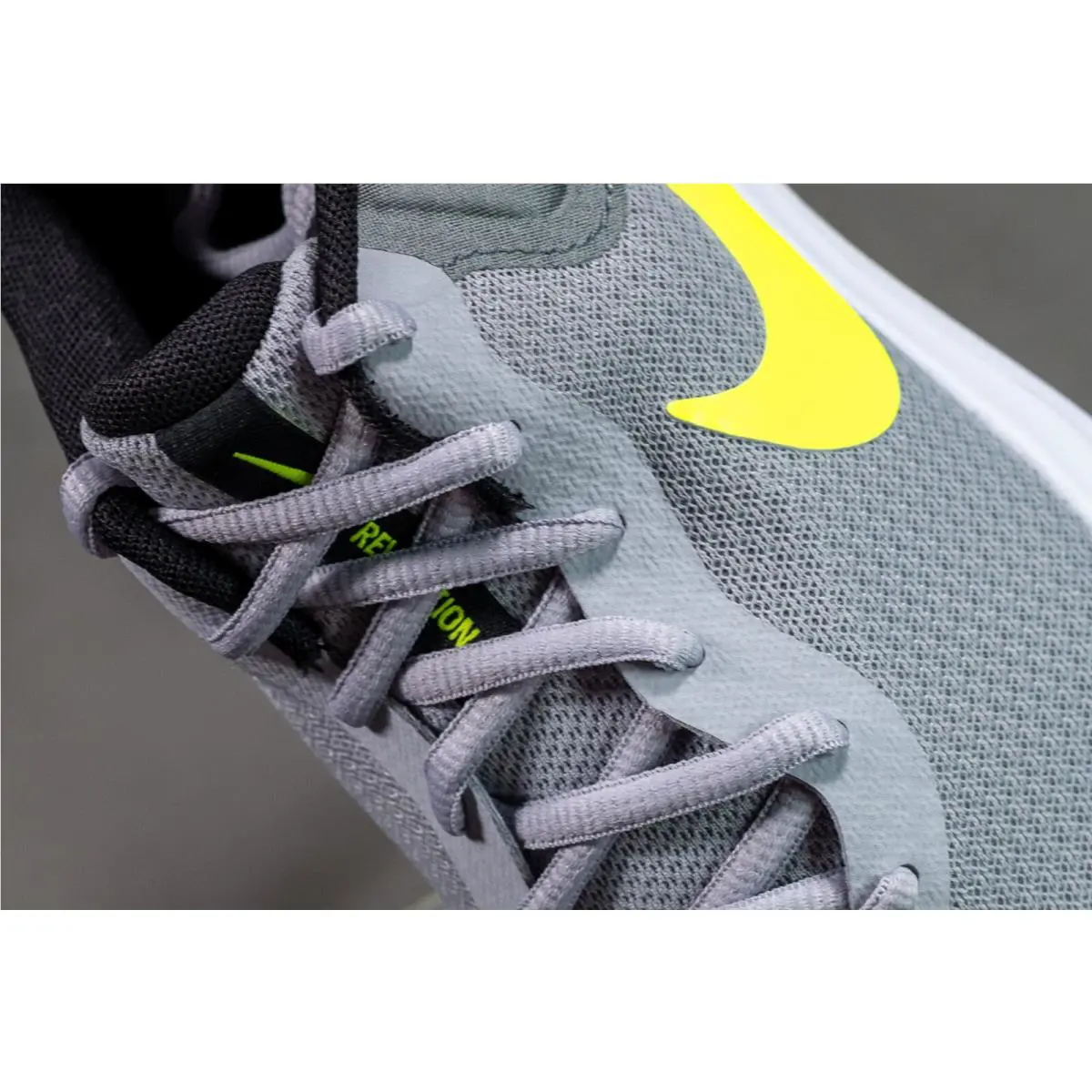 Nike shoes - NIKE REVOLUTION v7 - REVOLUTION - FB2207 - WOLF GREY/ VOLT-SMOKE GREY (UPC: 196969194628) 4