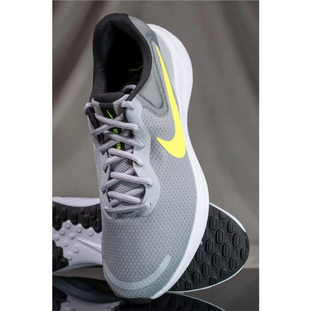 Nike shoes - NIKE REVOLUTION v7 - REVOLUTION - FB2207 - WOLF GREY/ VOLT-SMOKE GREY (UPC: 196969194628) 0