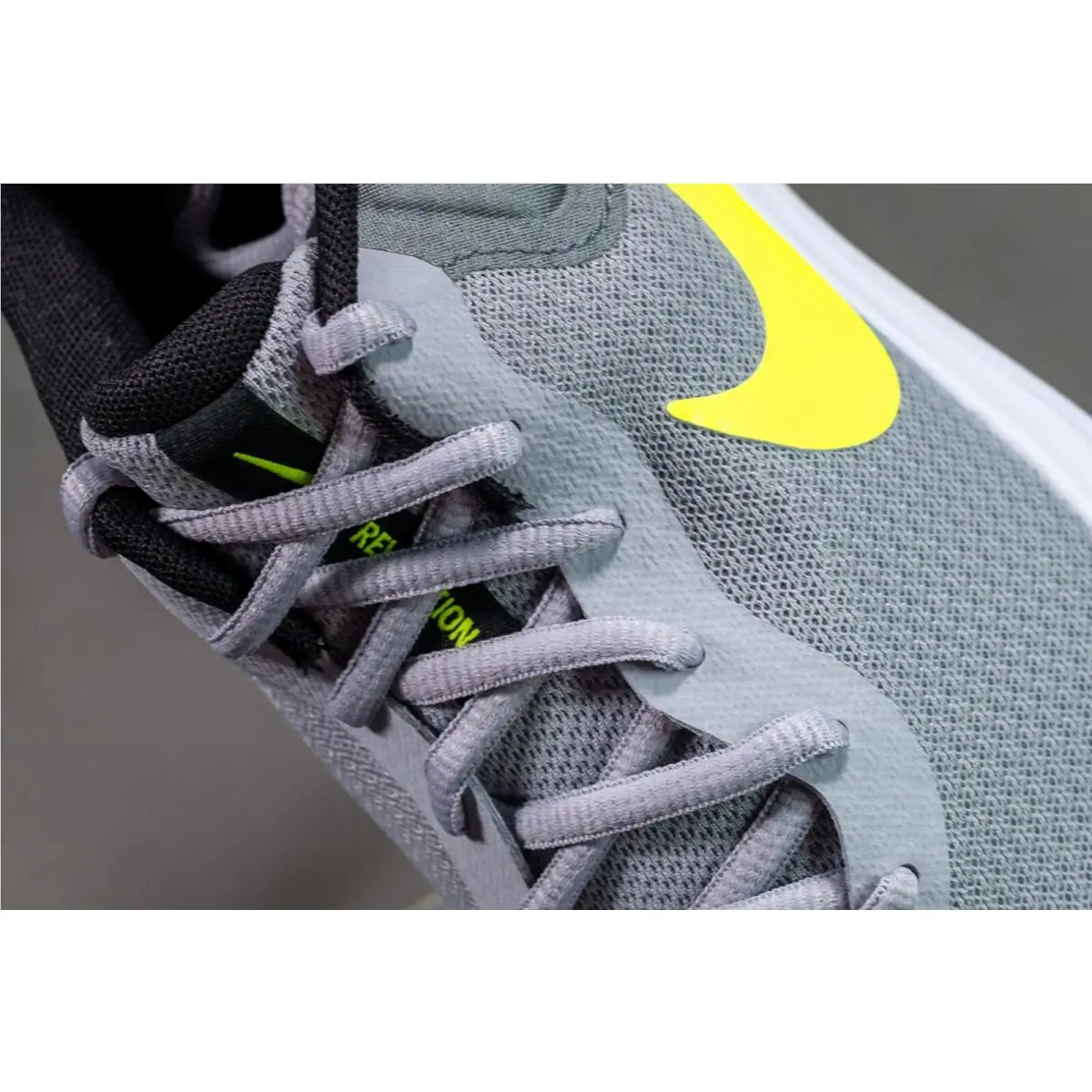 Nike shoes - NIKE REVOLUTION v7 - REVOLUTION - FB2207 - WOLF GREY/ VOLT-SMOKE GREY (UPC: 196969194628) 4
