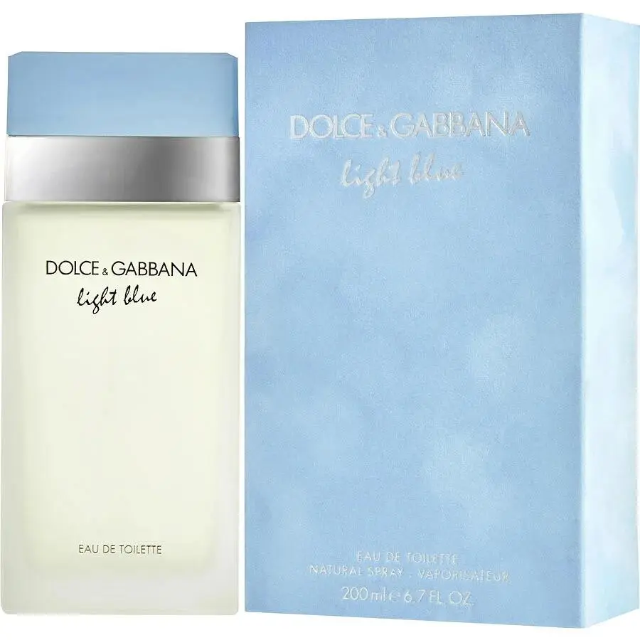Dolce Gabbana Light Blue Eau DE Toilettte For Women 200 ML 6.7 FL OZ