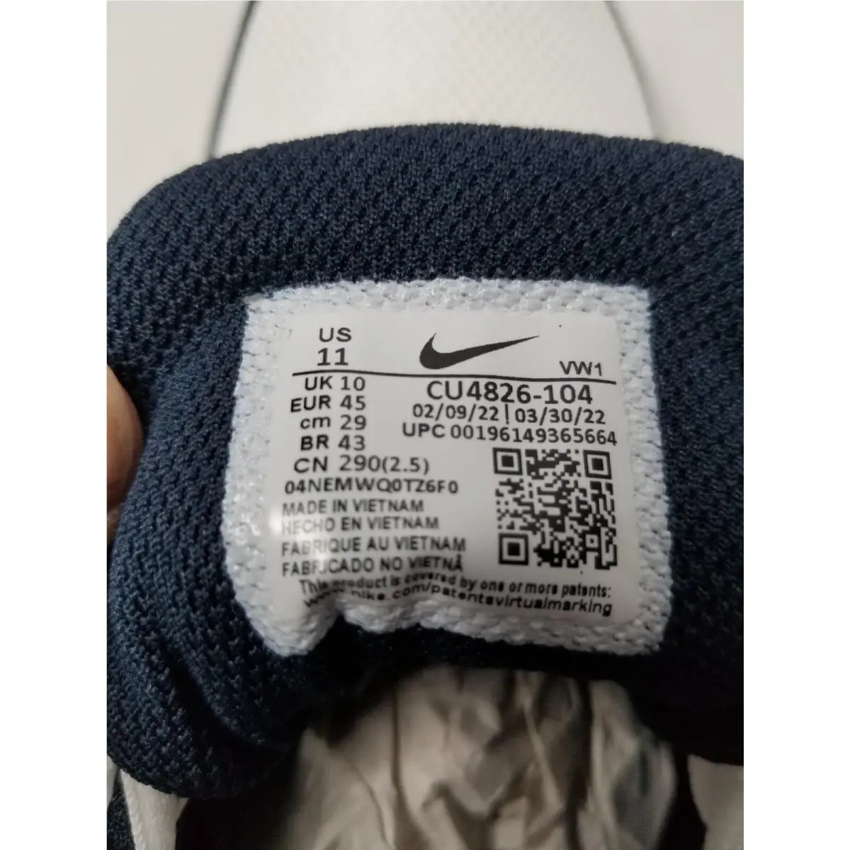 Nike shoes - Nike Air Max AP - Air Max - CU4826-104 - White (UPC: 196149365664) 7