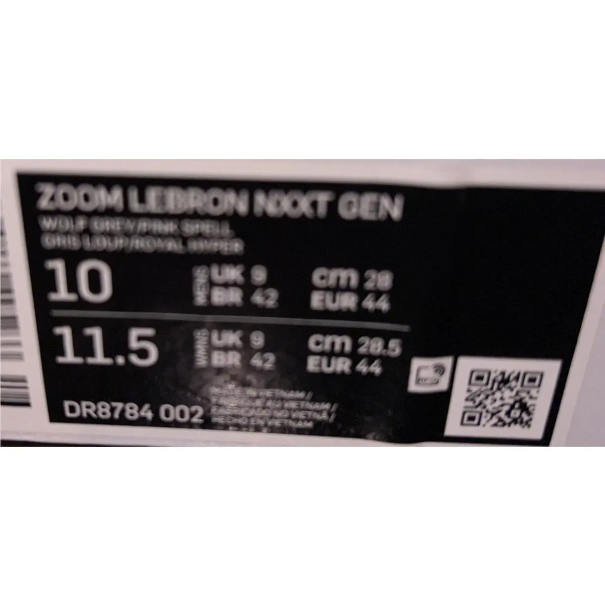 Nike shoes - Nike LeBron NXXT - LeBron NXXT - DR8784-002 - Gray 7