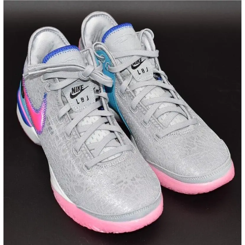 Nike shoes - Nike LeBron NXXT - LeBron NXXT - DR8784-002 - Gray/Pink/Blue 9