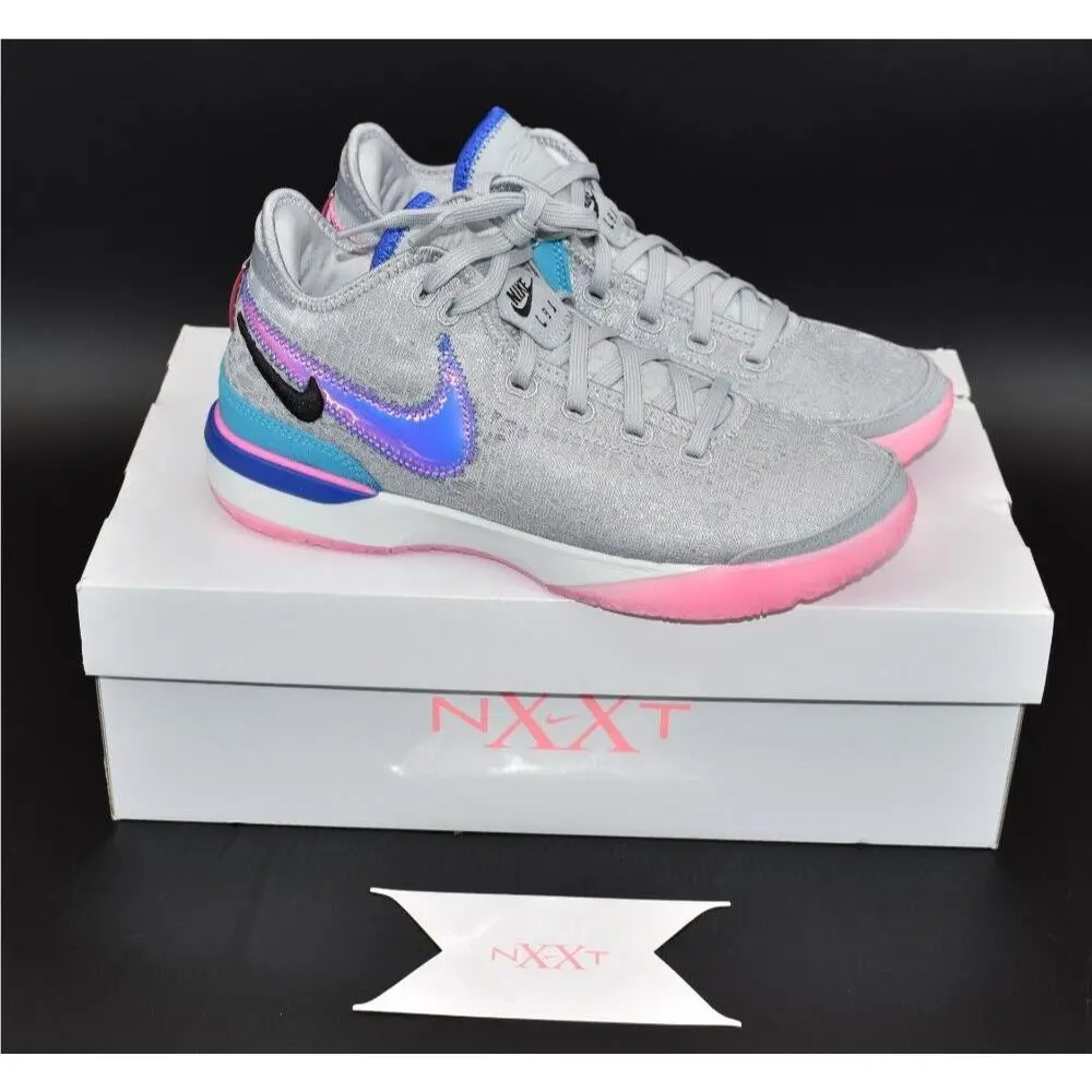 Nike shoes - Nike LeBron NXXT - LeBron NXXT - DR8784-002 - Gray/Pink/Blue 5