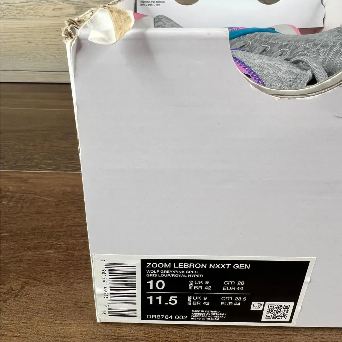 Nike shoes - Nike LeBron NXXT - LeBron NXXT - DR8784-002 - Gray 8