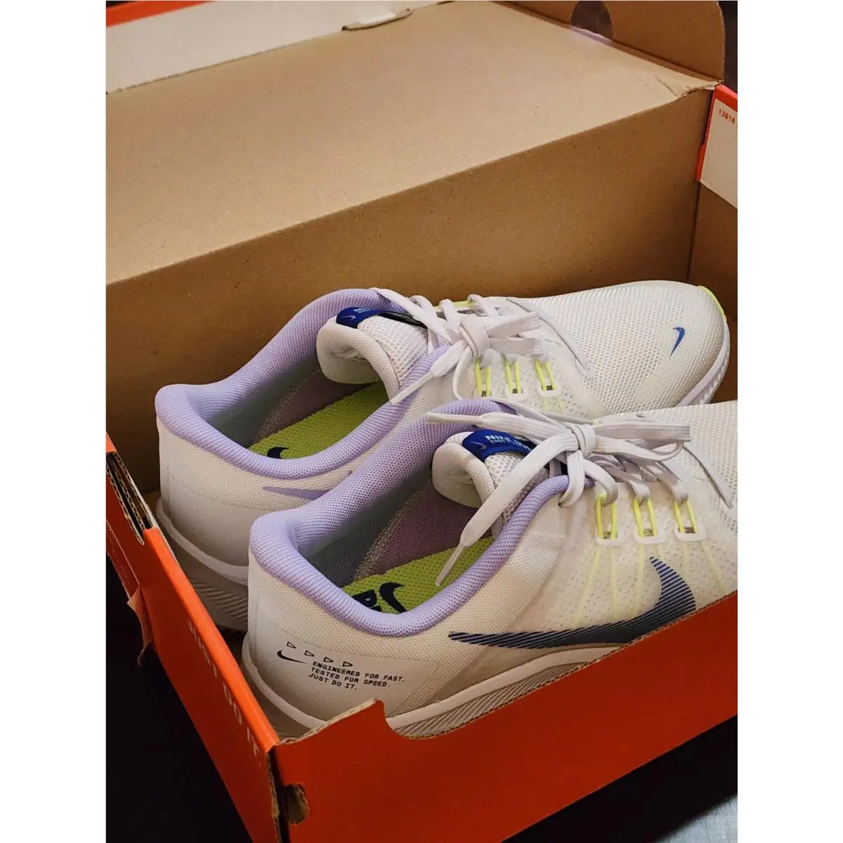 Nike shoes - Nike Quest 4 - Quest - DA1106101 - Off White (UPC: 195238320188) 12