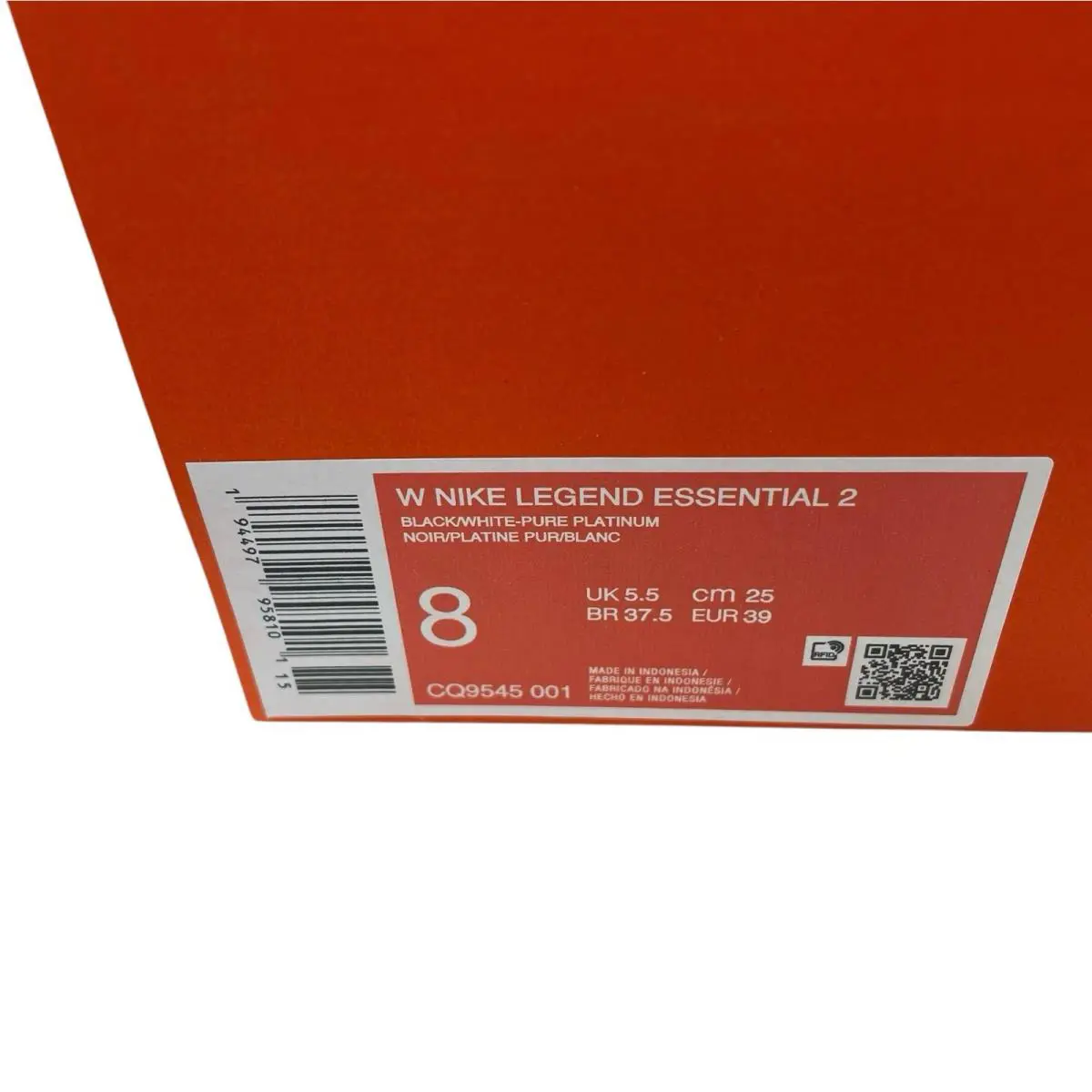 Nike shoes - Nike Legend Essential 2 - Legend Essential - Cq9545-001 - Black (UPC: 194497958101) 2