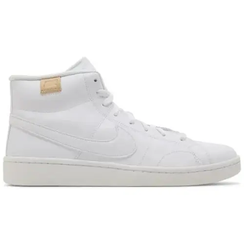 Nike Wmns Court Royale 2 Mid Triple White CT1725-100 Women`s 11