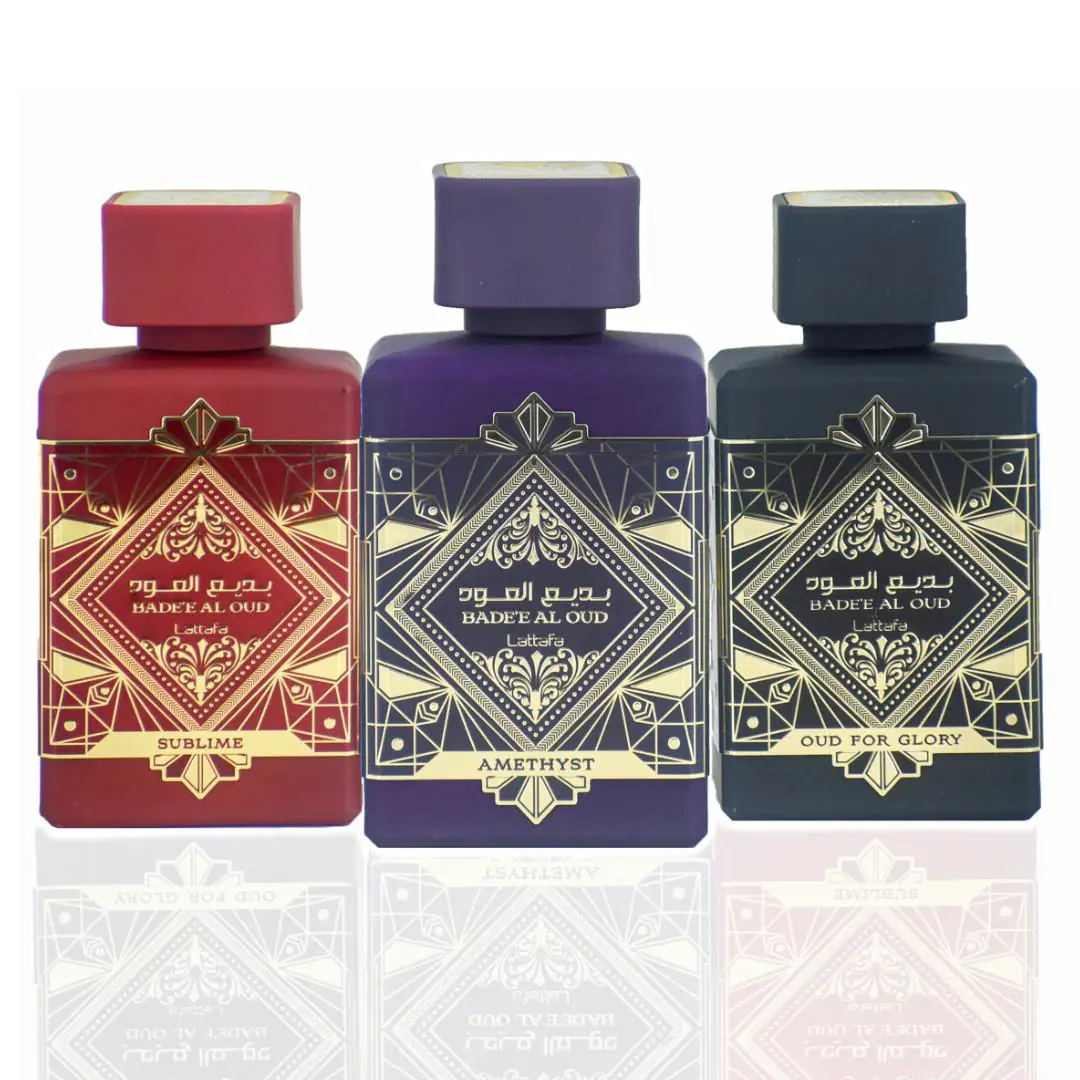 Bade`e Al Oud For Glory Amethyst Sublime Edp 100ml by Lattafa Bundle