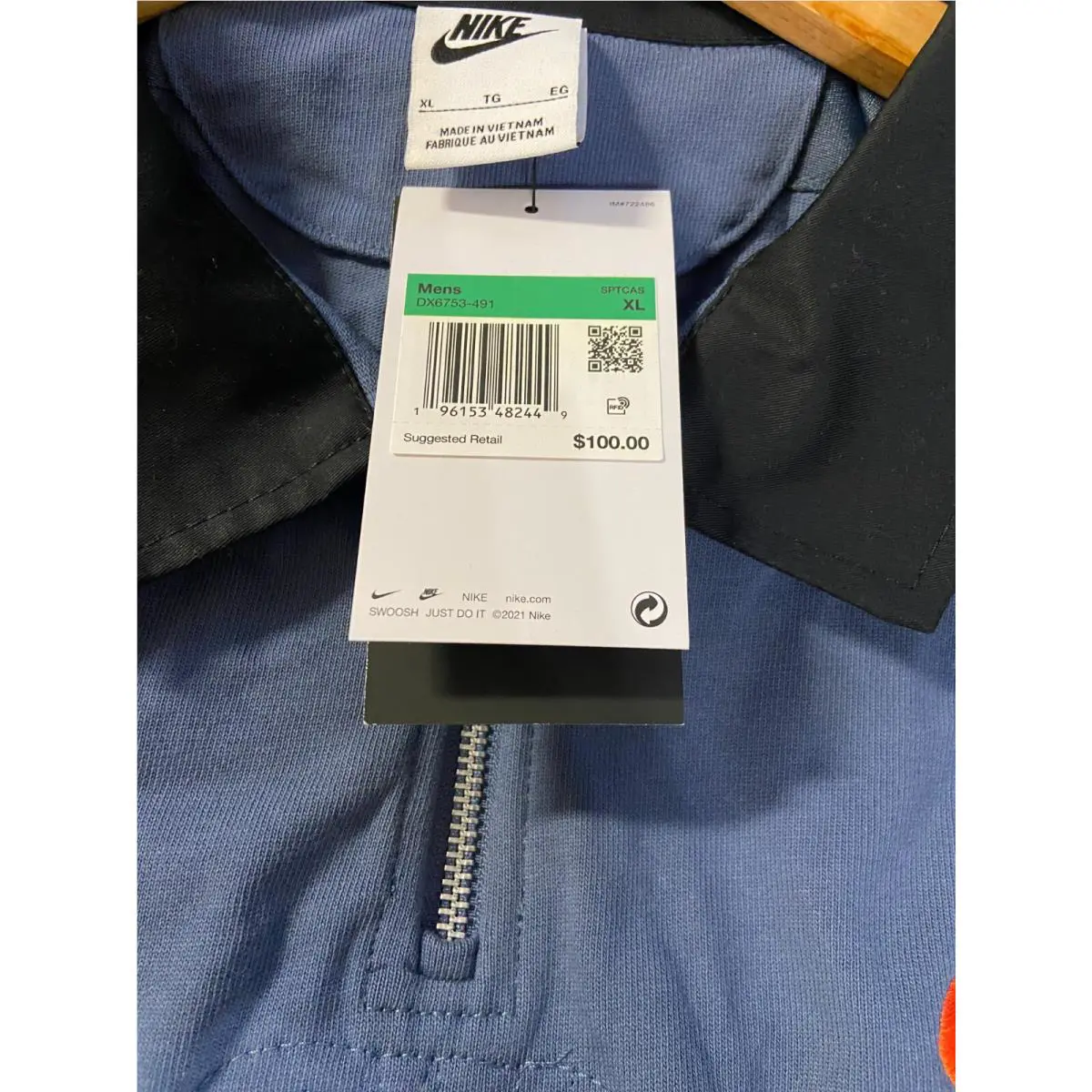 Nike clothing - DX6753 491 - DX6753 491 - Blue (UPC: 196153482449) 5