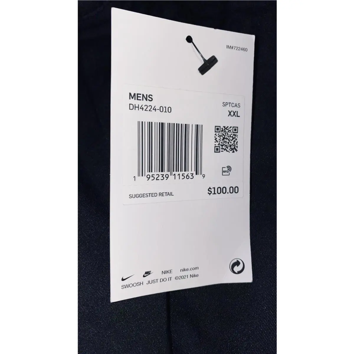 Nike clothing - Sportswear Tech - Sportswear Tech - DH4224-010 - Black (UPC: 0195239115639) 2