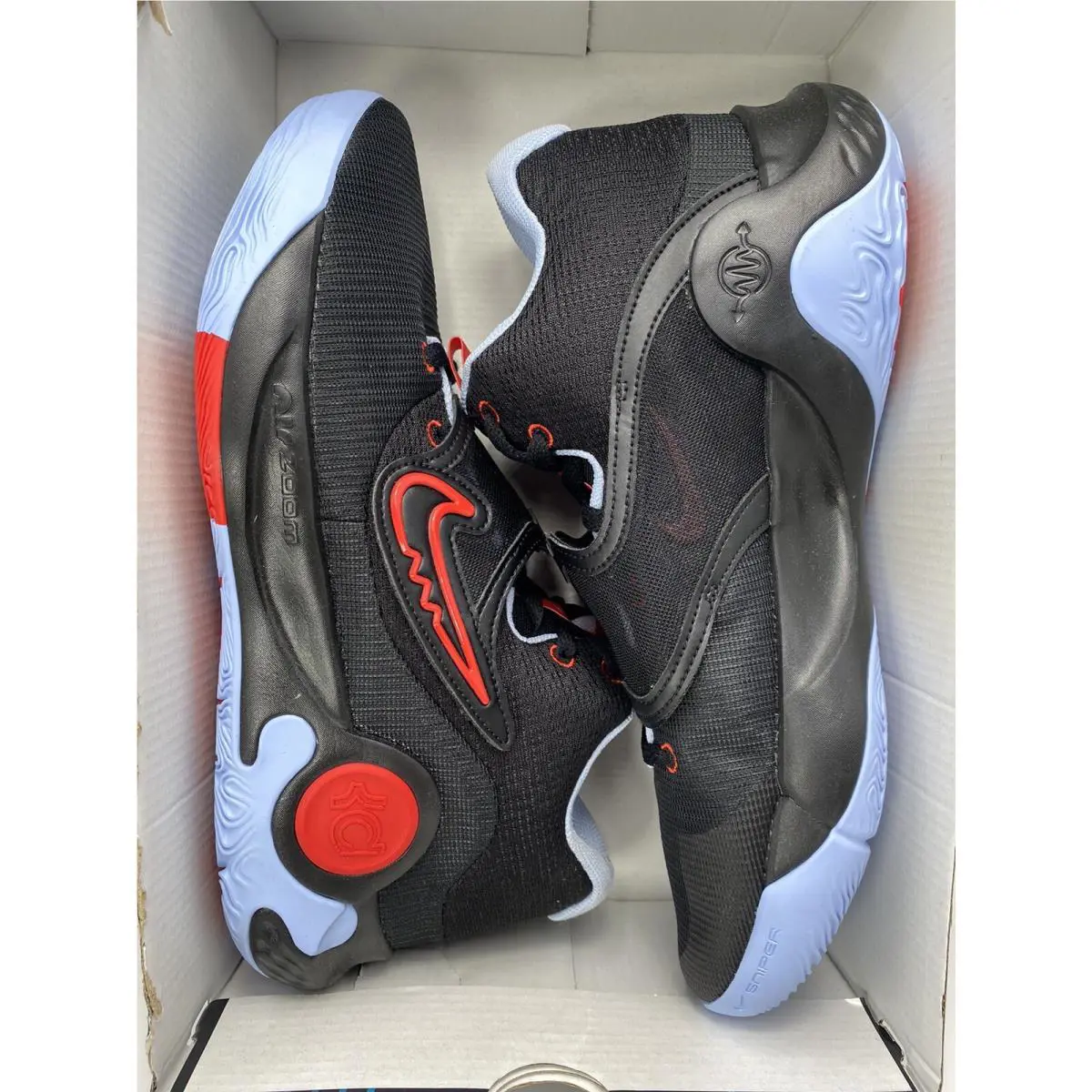 Nike shoes - Nike KD Trey 5 - Trey - DD9538 011 - Black/Royal Tint-Lt Crimson (UPC: 196152276247) 5