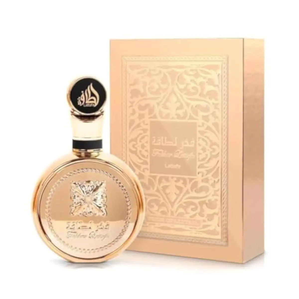 Lattafa Fakhar Gold Extrait Eau de Perfume Spray For Unisex 3.4 Ounce