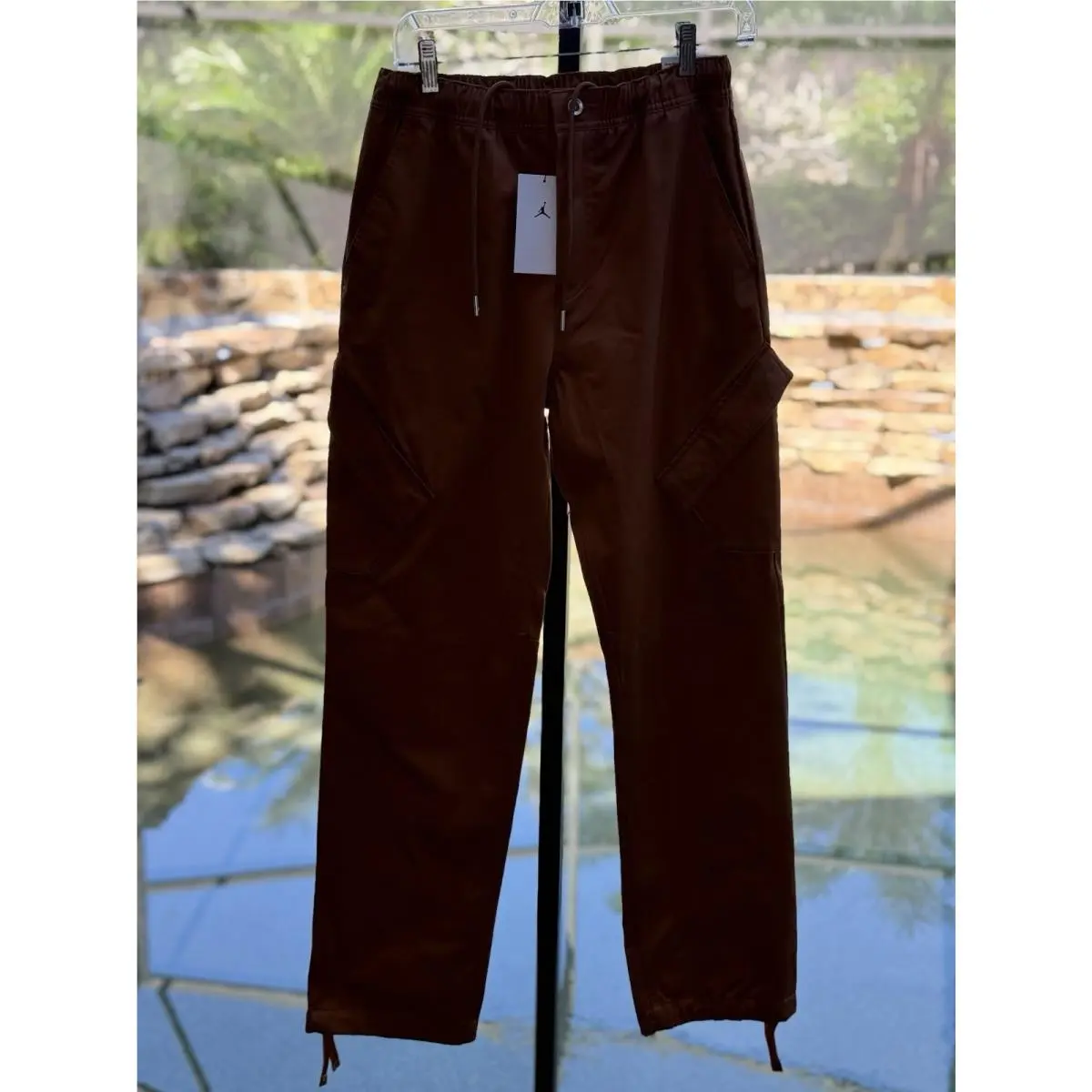 Nike Air Jordan Essentials Chicago Pants Men`s S Brown FB7305-281 Casual