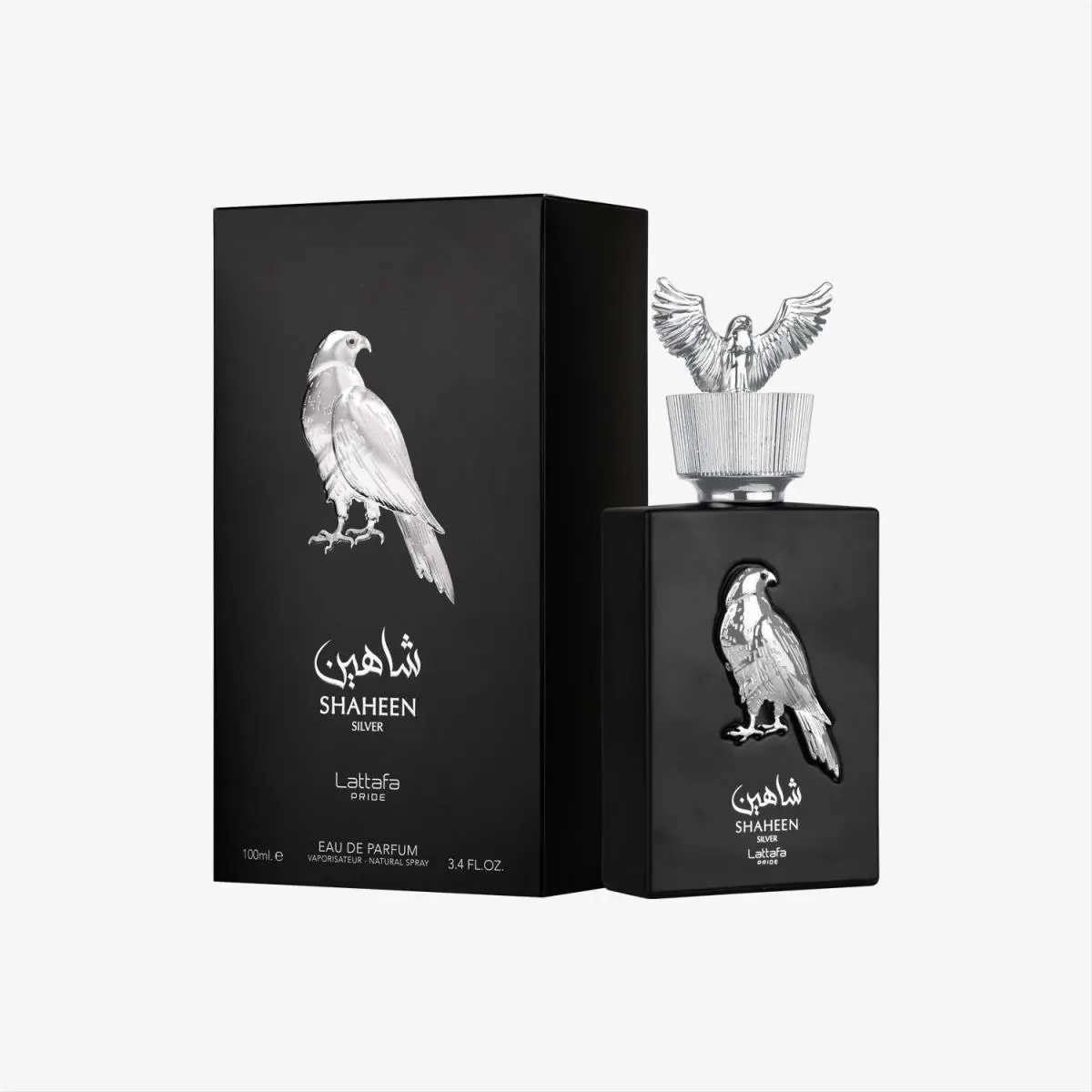 Pride Shaheen Silver  Eau De Parfum Spray Unisex 3.4 oz by Lattafa