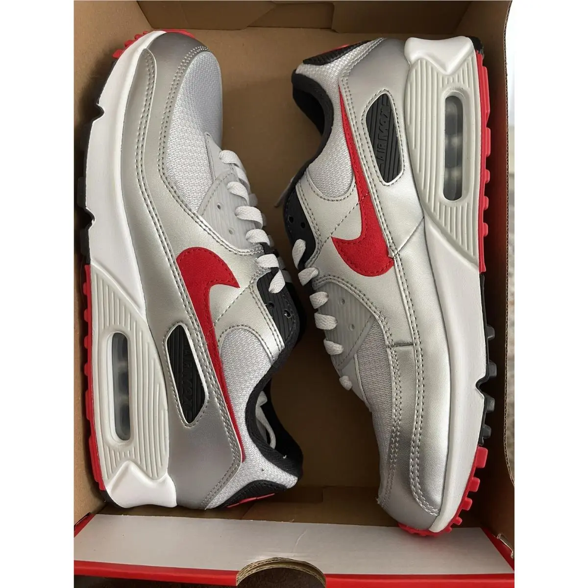 Nike shoes - Nike Air Max 90 - Air Max - DX4233-001 - Silver (UPC: 0196604345736) 5