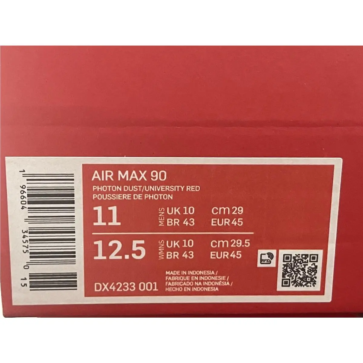 Nike shoes - Nike Air Max 90 - Air Max - DX4233-001 - Silver (UPC: 0196604345736) 6