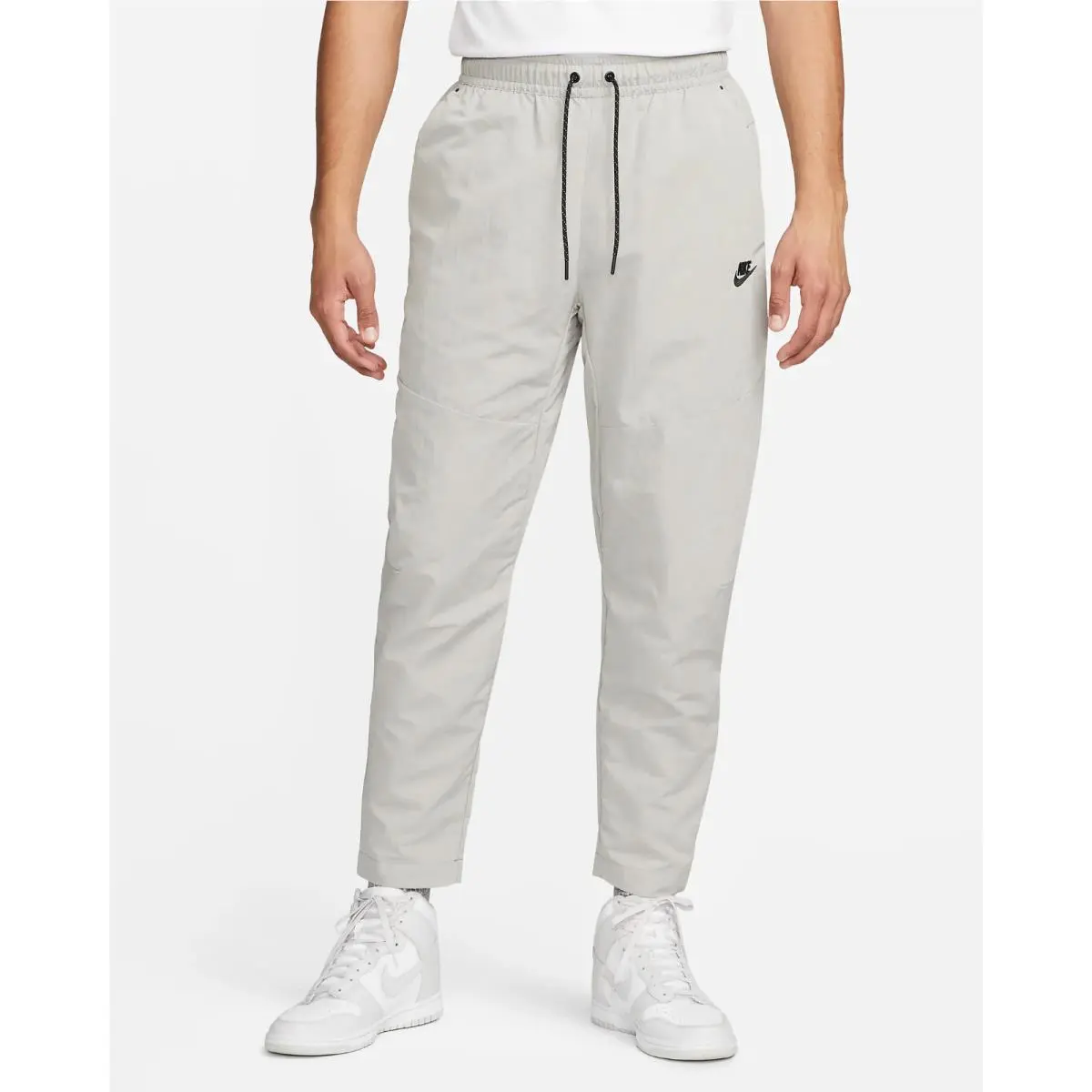 Nike Sportswear Tech Woven Lined Commuter Pants Men’s SZ M Gray DQ4343-016