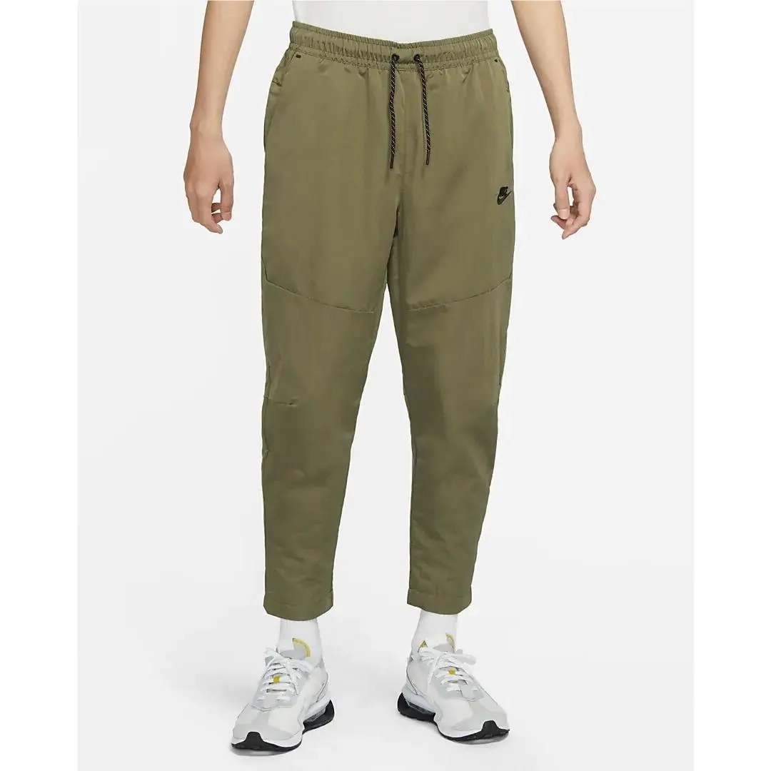 Nike Sportswear Tech Woven Lined Commuter Pants Mens XL Joggers Green DQ4343-222