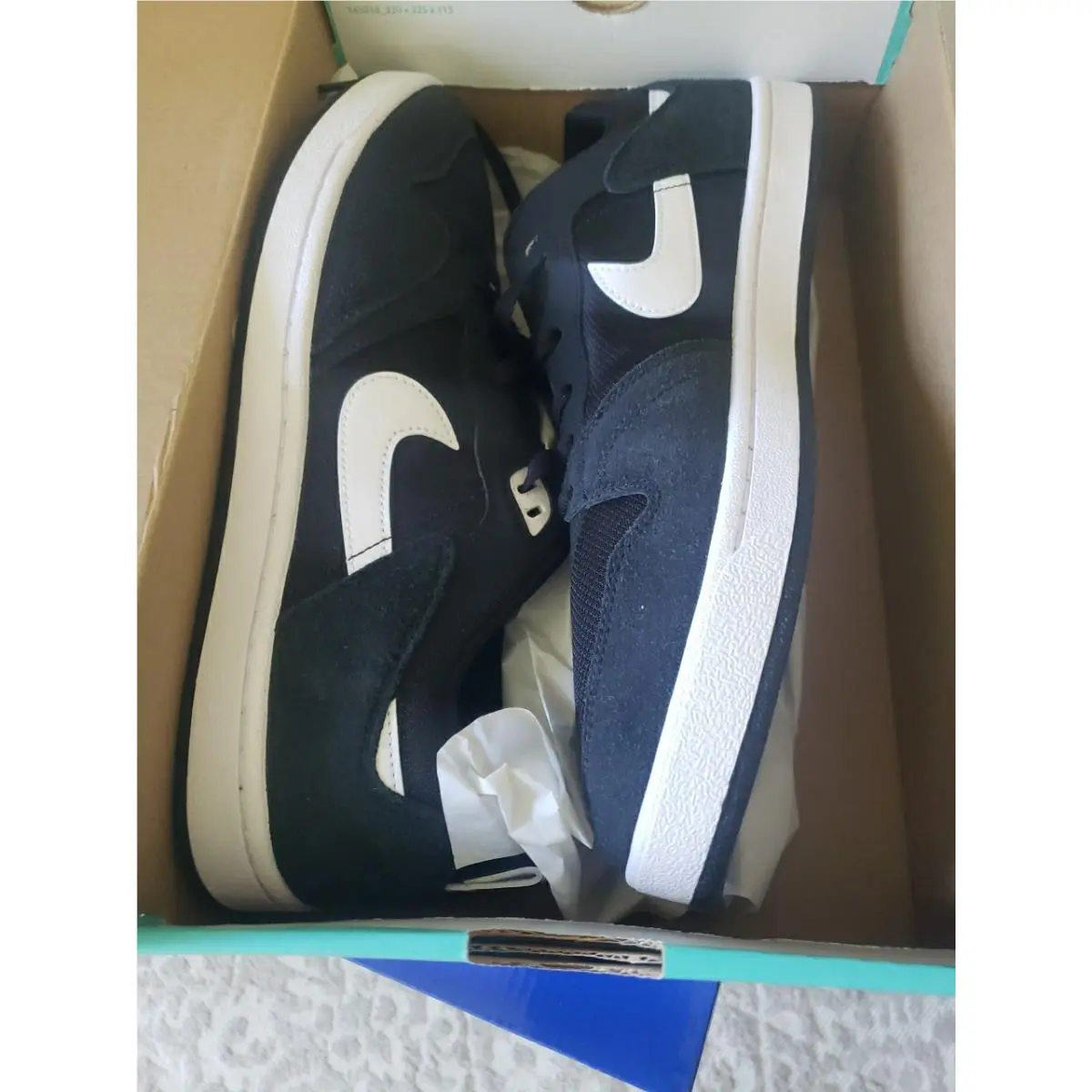 Nike Men`s SB Alleyoop Sneakers Size 13 US - Black