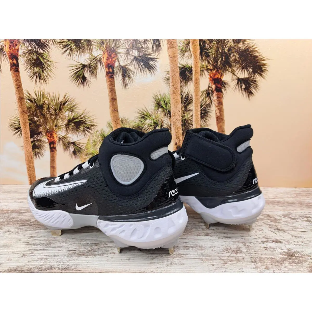 Nike shoes - Nike Alpha Huarache Elite 4 - DJ6520-011 - Black 3