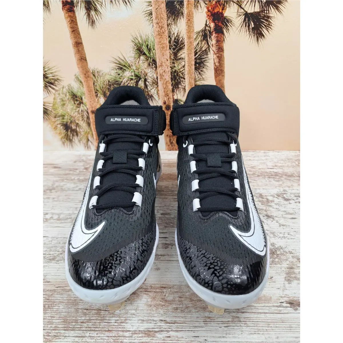 Nike shoes - Nike Alpha Huarache Elite 4 - DJ6520-011 - Black 2
