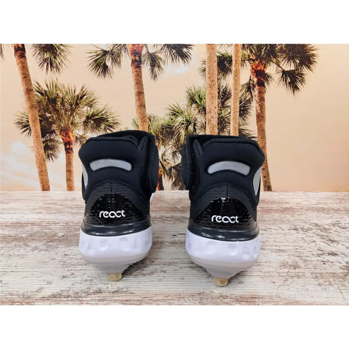 Nike shoes - Nike Alpha Huarache Elite 4 - DJ6520-011 - Black 4