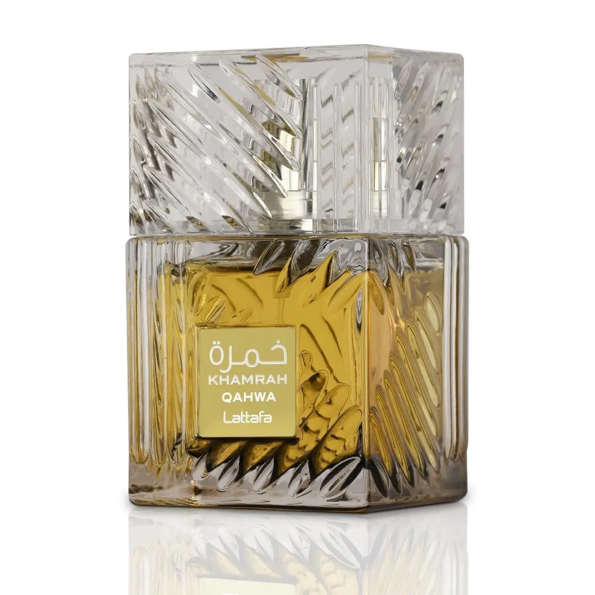 Lattafa Khamrah Qahwa - Vanilla Warm Spicy 3.4 Fl Oz Pack of 1