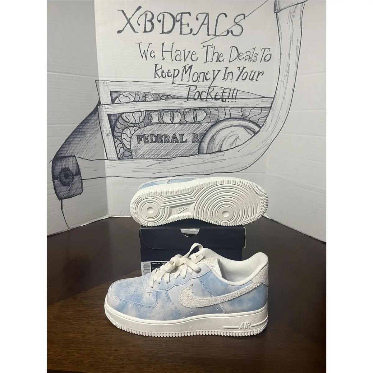 Nike shoes - Nike Air Force 1 - Air Force - FD0883400 - Blue (UPC: 196155288735) 0