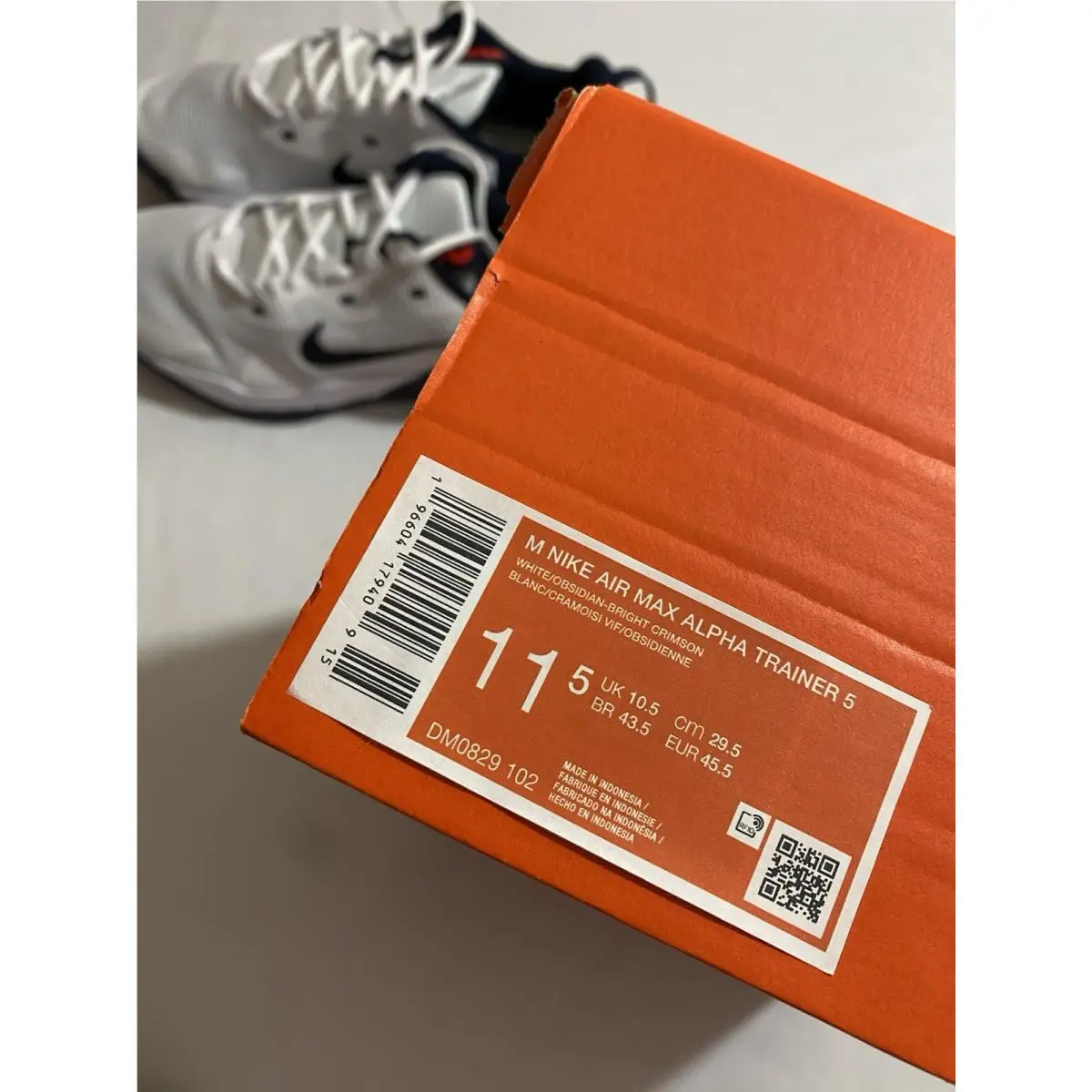 Nike shoes - Nike Air Max Alpha - Air Max Alpha - DM0829-102 - White (UPC: 0196604179409) 8