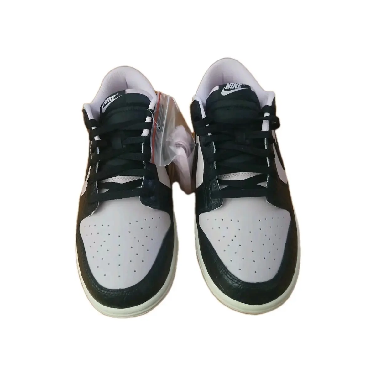 Size 10 - Nike Dunk Low Black Platinum Violet Croc