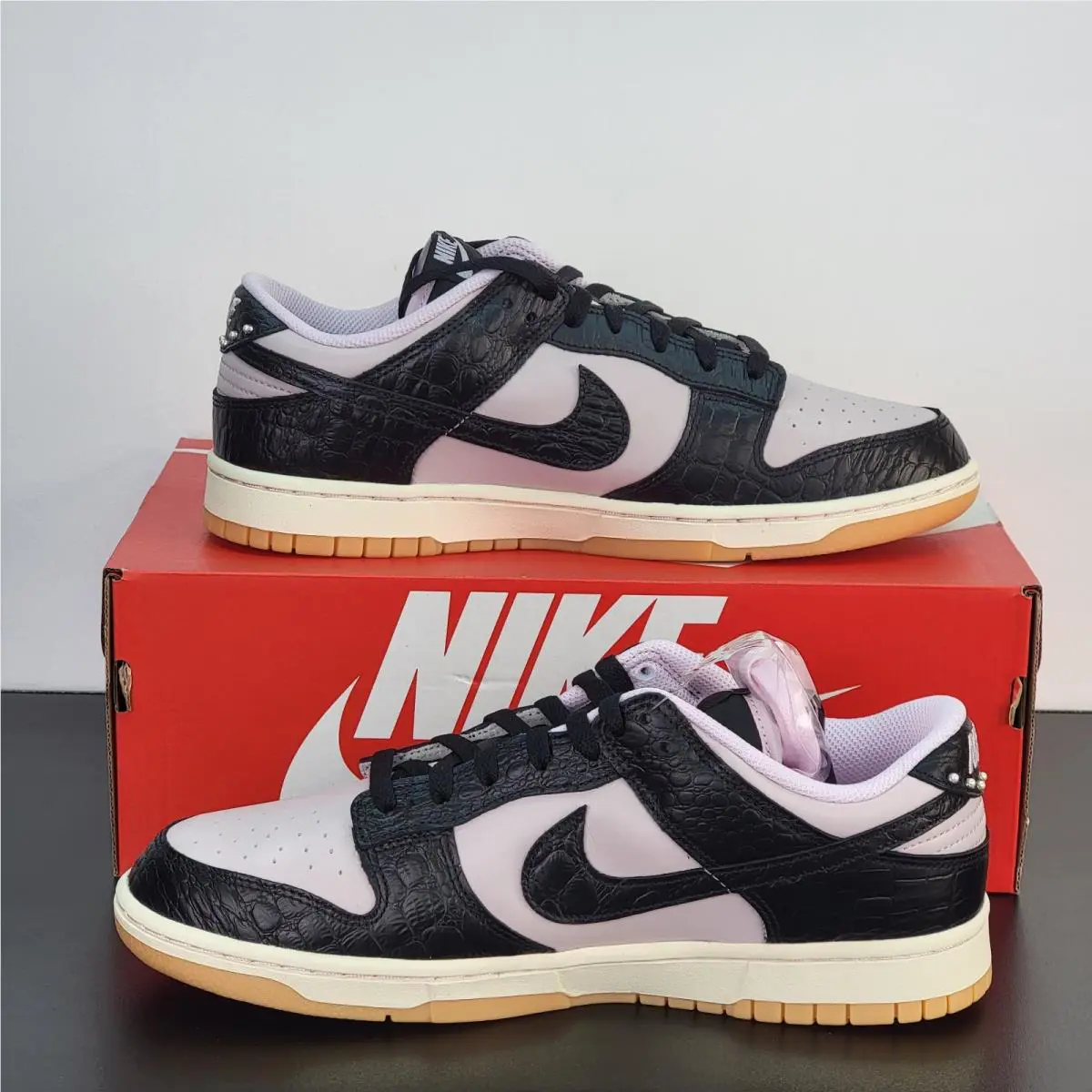 Nike shoes - Nike Dunks - Dunks - HF9191-001 - PLATINUM VIOLET / BLACK (UPC: 197859004447) 1