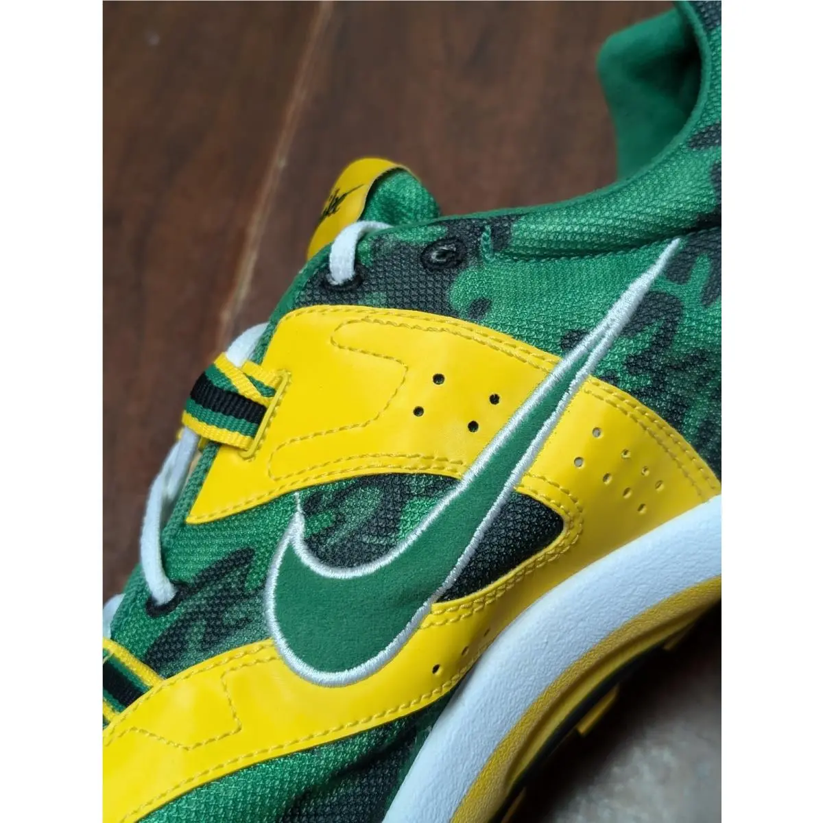 Nike shoes - Nike Zoom Waffle XC - Zoom Waffle - 316498-331 - Green (UPC: 0826215019206) 4