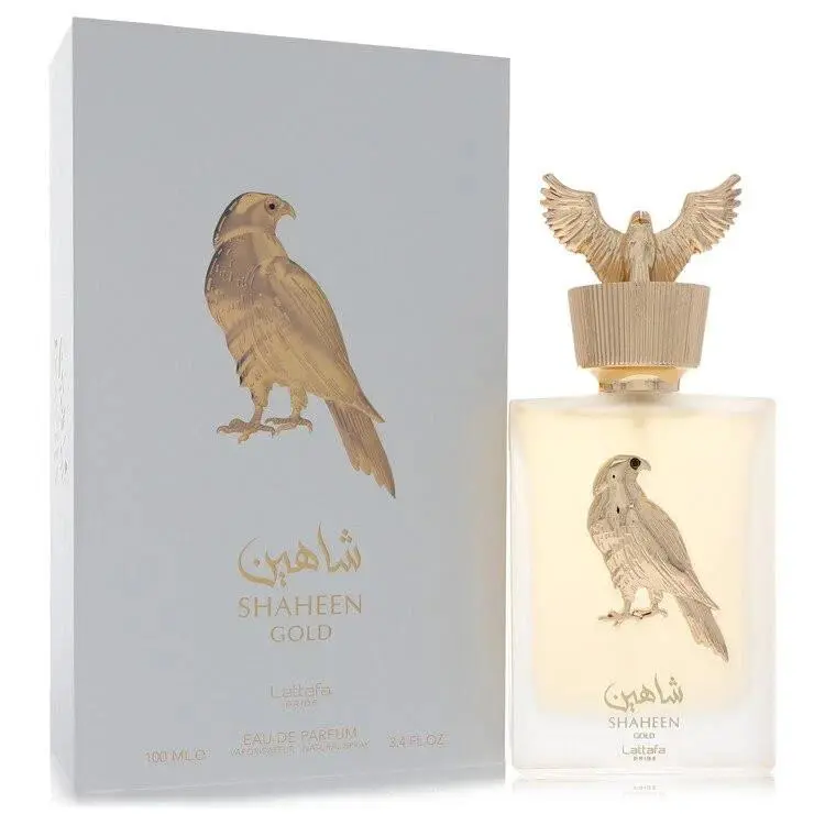 Lattafa Pride Shaheen Gold by Lattafa Eau De Parfum Spray 3.4 oz-100ml For Women