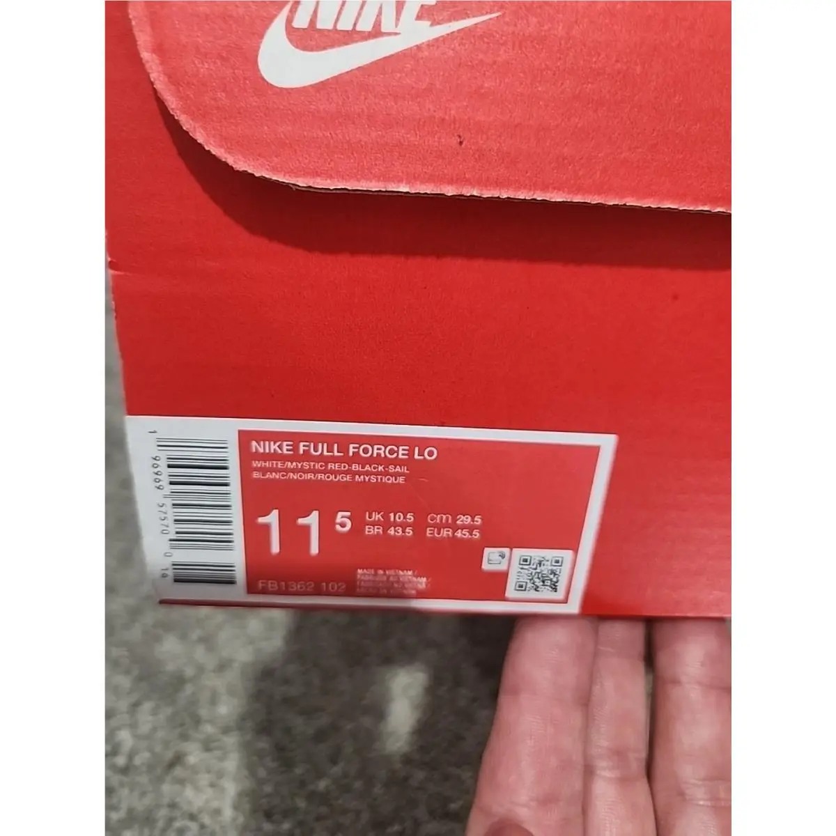 Nike shoes - Nike Full Force - Full Force - FB1362-102 - White (UPC: 0196969575717) 10