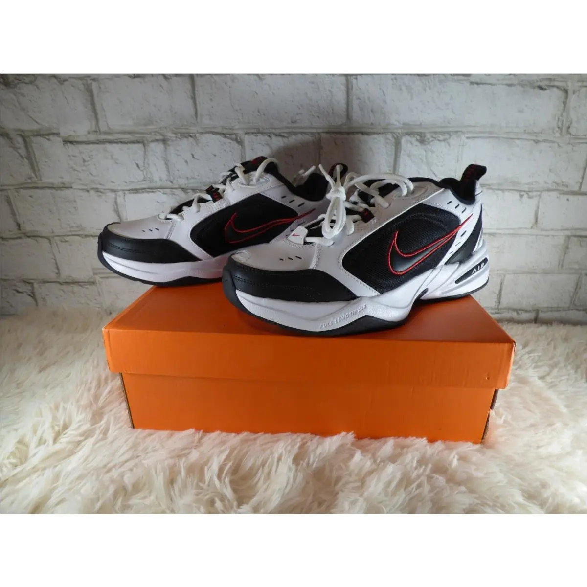 Nike shoes - Nike Air Monarch IV - Air Monarch - 415445-101 - Black (UPC: 885259549476) 0