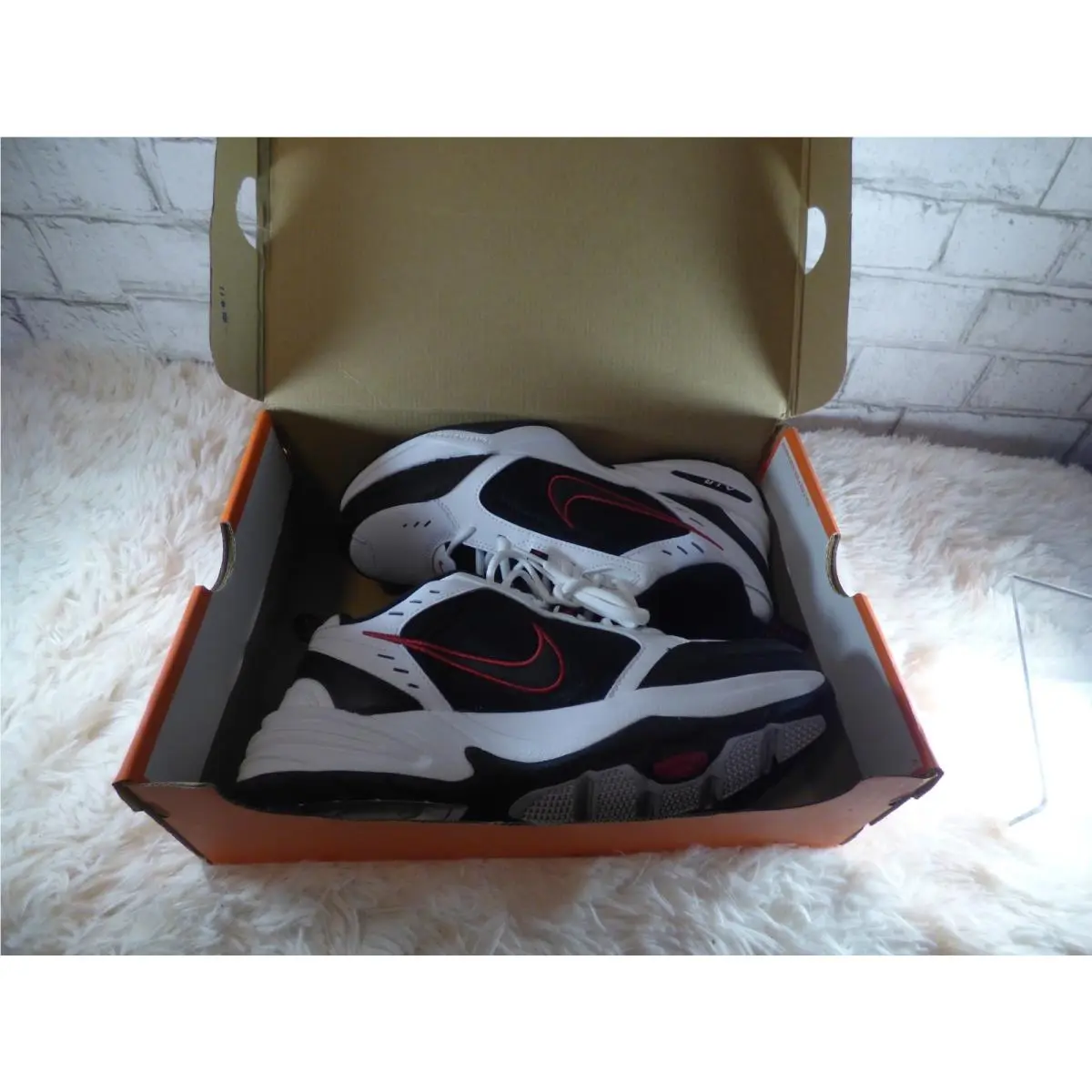 Nike shoes - Nike Air Monarch IV - Air Monarch - 415445-101 - Black (UPC: 885259549476) 4