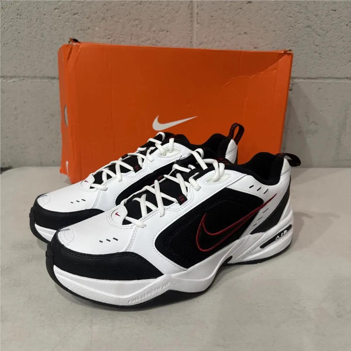 Nike shoes - Nike Air Monarch - Air Monarch - 415445-101 - White (UPC: 885259547137) 0