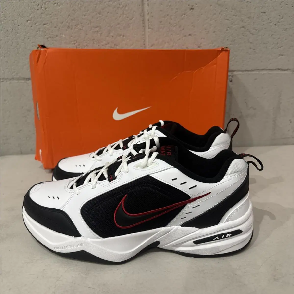 Nike shoes - Nike Air Monarch - Air Monarch - 415445-101 - White (UPC: 885259547137) 1