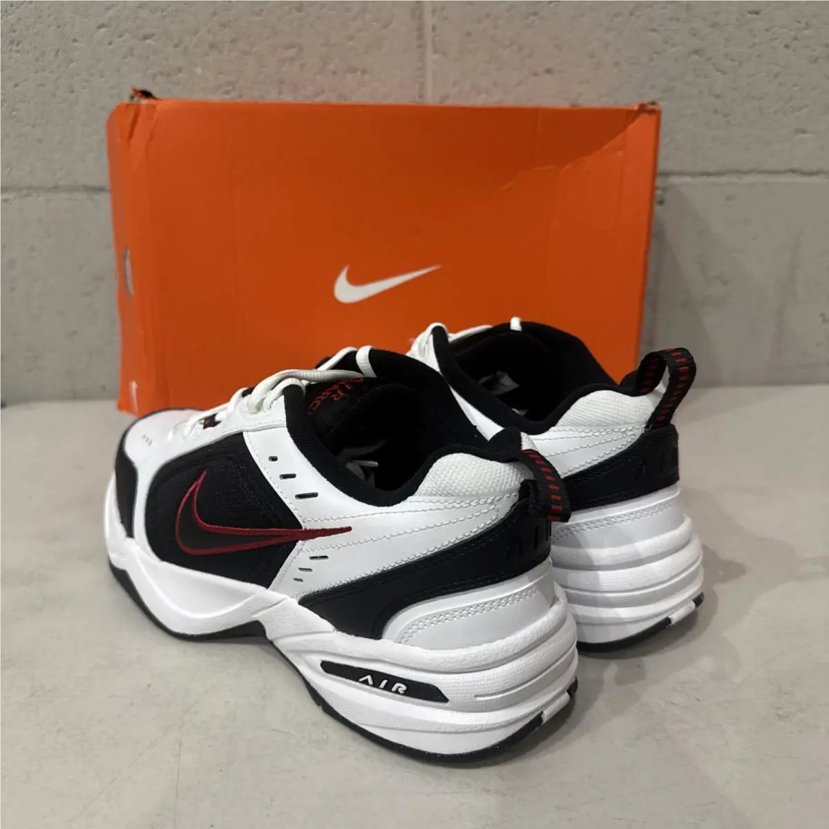 Nike shoes - Nike Air Monarch - Air Monarch - 415445-101 - White (UPC: 885259547137) 2