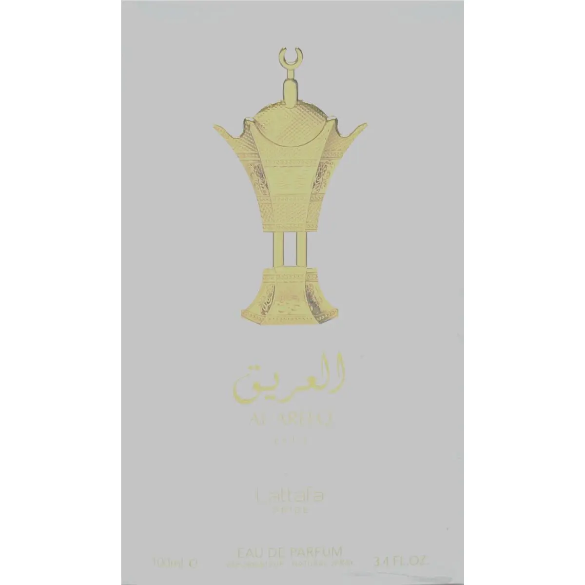 Lattafa AL Areeq Gold Eau DE Parfum Spray Unisex 3.4 Oz / 100 ml