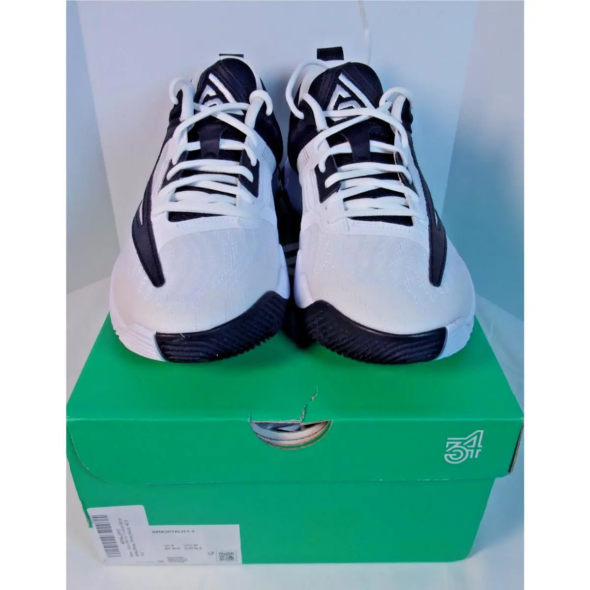 Nike shoes - Nike Giannis Immortality - Giannis Immortality - DZ7533-100 - WHITE /BLACK 4