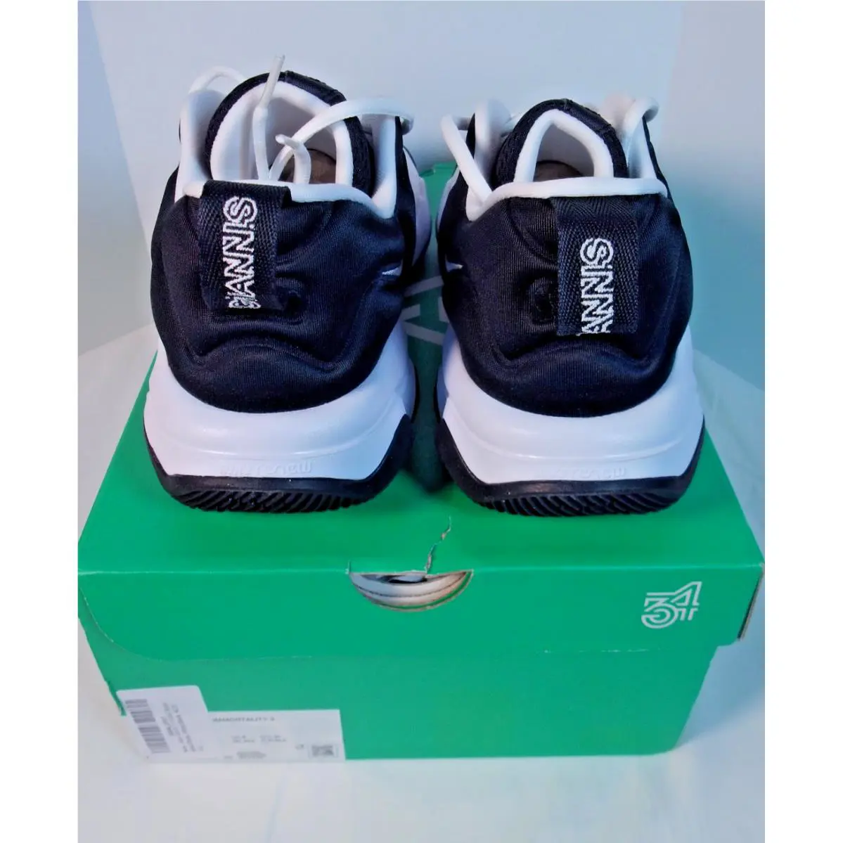 Nike shoes - Nike Giannis Immortality - Giannis Immortality - DZ7533-100 - WHITE /BLACK 5