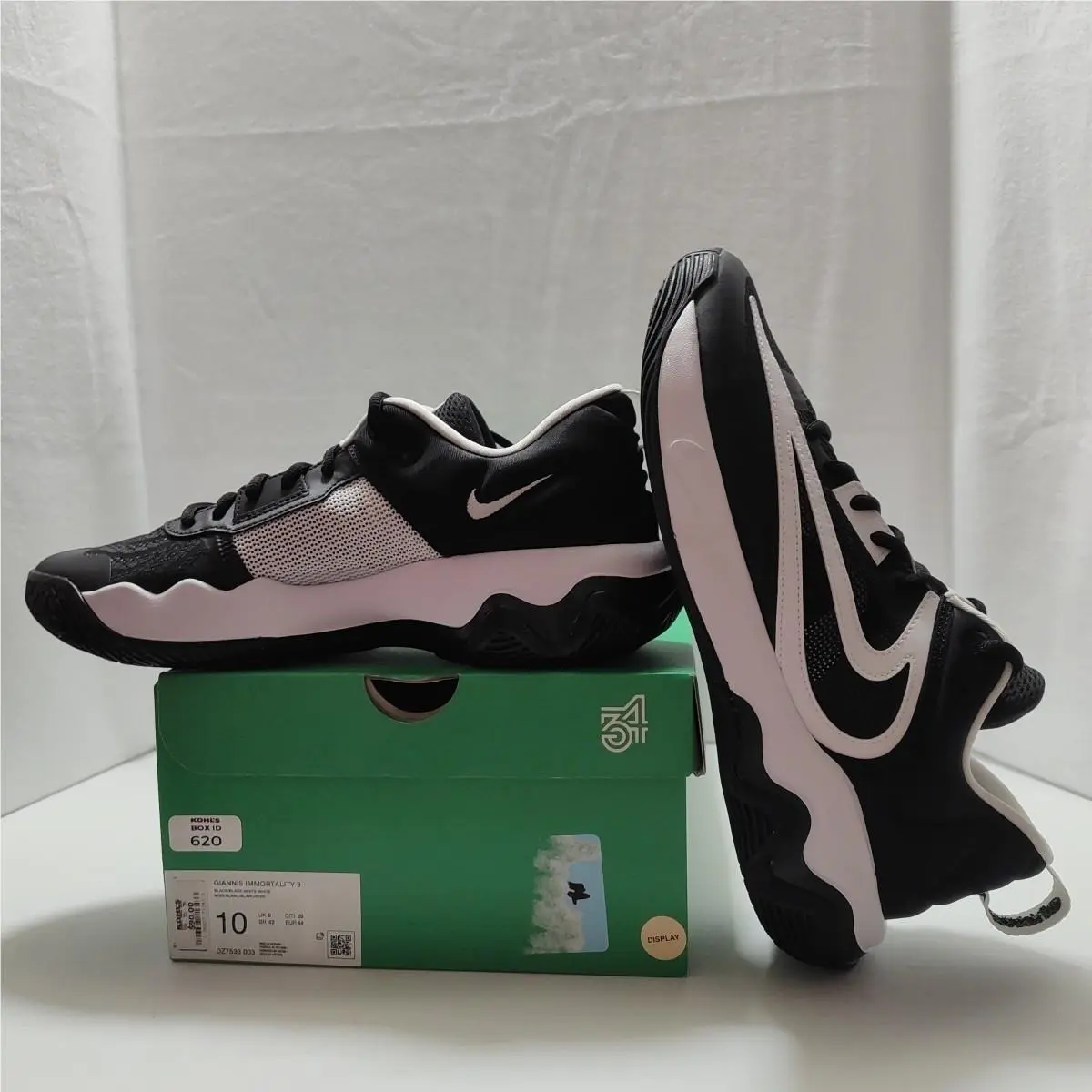 Nike shoes - Nike Giannis Immortality - Giannis Immortality - DZ7533-100 - Black (UPC: 0196607713723) 0
